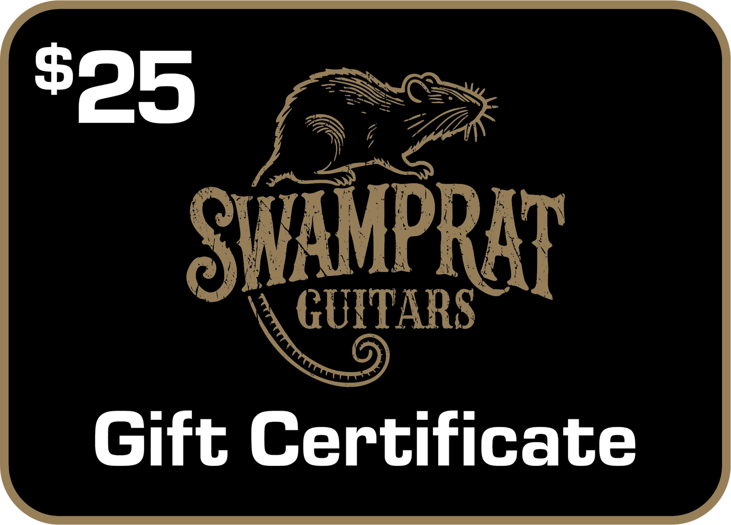 Swamp Rat Guitars Gift Cards